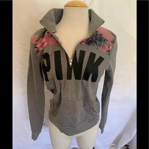 VS PINK Zip Pull over extra small